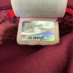 The North Face Women's Fleece 1/4 Zip Sweater Jacket XL Garnet Red Maroon Photo 4