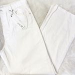 ZARA NWT Wide-Leg High-Rise Jeans White Size 14 Photo 4