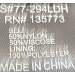 Vestique Black Floral One Shoulder Long Sleeve short Dress Women's Sz Small Photo 6