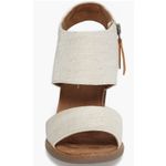 Toms Majorca Cutout Side Zipper Sandal Natural 8 Photo 4