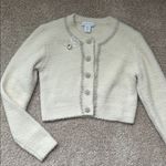 House of Harlow 1960 Cropped length Cardigan. Xs Silver Photo 1