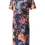 Adidas Originals Floral Tee Shirt Dress Size M Photo 0