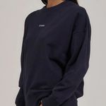 Thrills  Blue Oversized Crewneck Sweatshirt Size XS Photo 0