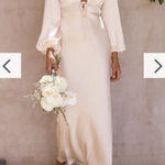 Champagne Bridesmaid Dress Size 6 Photo 0