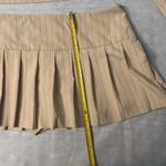 ZARA  Pinstripe Micro Mini Skirt Suit Set  NEW L/XL Corporate Siren Coquette Girl Photo 11