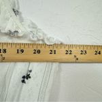 City Chic  White Floral Eyelet Tank Top Women XL Romantic Ruffle Adjustable Strap Photo 10