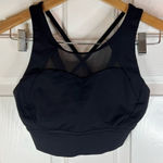 Lululemon  Supportive Sports Bra Size 4 See‎ Measurements for Fit Black Photo 0