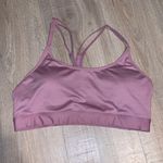 Champion  light purple size large Strappy racerback lightly padded sports bra  Photo 0