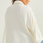 Altar'd State NEW Altar’d State White Jacket Size Medium Oversized Fit Easily fits as XL NWT Photo 3