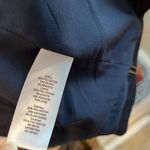 T Tahari NWT  Denim Knit Long Double Breasted Power Blazer, 12 Photo 12