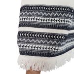 Madewell Villagrove A Line Fringe Sweater Womens M Tank Top Bright Ivory Photo 7