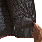 Vintage Slalom Quilted Lightweight Puffer Jacket Size Small Red Photo 7