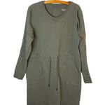 Athleta Women’s Size Large Farallon Heather Dress, Dark Olive Heather Photo 1