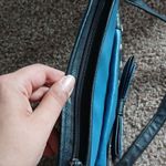 Studed blue bow crossbody purse Photo 9