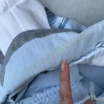 Vintage 90s Blue Plaid Striped Patchwork Jacket Size M Photo 11