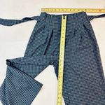 ZARA Plaid Belted Wide Leg Crop Size S Photo 5
