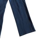 Quince Navy Blue Pull-On Cropped Length Pants Slacks Stretch Pointe Medium P Photo 2