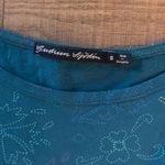 gudrun sjoden blue tie front tunic tee shirt Photo 3