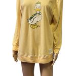 The Original Retro Brand  Yellow Puddles Oregon Ducks 3 Quarter Sleeve Tee Large Photo 2