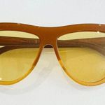 Bottega Veneta  cat eye yellow brown Sunglasses Photo 3