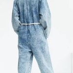 Urban Outfitters BDG Acid Wash Riveter Denim Coverall Jumpsuit Sz.S Photo 3