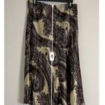 Cato Women’s Satin Paisley Boho MIDI Skirt MEDIUM Photo 7