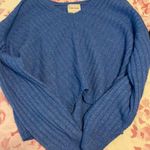 Pink Rose  Sweater Blue Photo 0