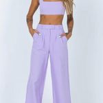 Princess Polly  purple trousers set Photo 0