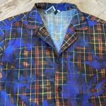 ASOS Reclaimed Vintage Unisex Plaid Checkered Shirt Pants Set Sz S Blue Photo 6