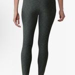 Eddie Bauer  High Rise Trail Tight Legging Heather Loden/Olive Green Size Medium Photo 2