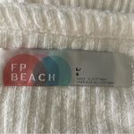 Free People  Beach ribbed semi sheer long sleeve coverup mini dress. Size… Photo 2