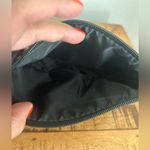 Kiehl's Cosmetic Makeup Zipper Bag Travel Pouch Classic Black & White Logo NWOT Photo 1