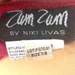 Stunning VTG Burgundy Glam Old Hollywood Satin Formal Gown 7/8 Back Tie Straps Red Size undefined Photo 6