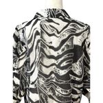 Toni Morgan Trucker Jacket Waist Length Button Front Flattering Fit Gray W US M Size M Photo 4