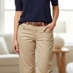 Talbots  Perfect Crop Pants Womens 12 Khaki Casual Business Work Everyday Photo 0