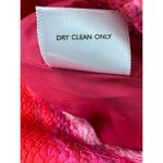 Natori N 's Red Pink Watercolor Sleeveless‎ A-Line Fit & Flare Dress Size 12 Work Photo 4