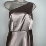 Fashion One Shoulder Long Gown Dress Size S Excellent Photo 2