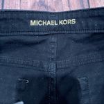 Michael Kors  Izzy Skinny Black Jeans Photo 1