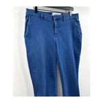 Frank & Eileen WICKLOW ITALIAN STRETCH DENIM CROPPED RAW EDGE Chino JEANS 12 Photo 2