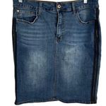 IT! Tatiana Women's Blue Denim Pencil Skirt Size 14 Photo 0