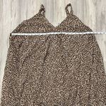 Japna  V Neck Leopard Print One Piece Sleeveless Jumpsuit Pants Romper Size S Photo 2