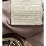 Coach  15947 Madison Sophia Gathered Leather Satchel Shoulder Bag White Bone Pink Photo 14