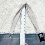 Little Earth NFL Indianapolis Colts Blue Denim Breast Cancer Tote Bag Photo 3