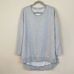 Z Supply Heather Gray Crewneck Oversized Pullover Weekender Sweatshirt Size M Photo 1