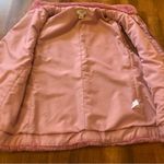 J.Crew  faux fur zip up vest. Women’s Medium pink/guava berry/dusty rose Photo 4