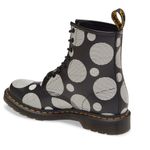Dr. Martens 1460 Polka Dot Boot in Black & White Leather Size 5 NEW Photo 5