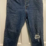  Jeans Womens 32 Wedgie Straight Medium‎ Wash Denim Raw Hem Levi's Jeans Photo 0