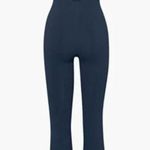 Aritzia Wilfred Free Leila Flare Jumpsuit Size Medium Navy blue Sporty Photo 8