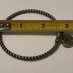 Brighton  Forever / Always Bangle Bracelet Twisted Cable Style / Drawstring Bag Photo 8