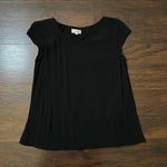 Wilfred Free black short cap sleeve top size XS Photo 5